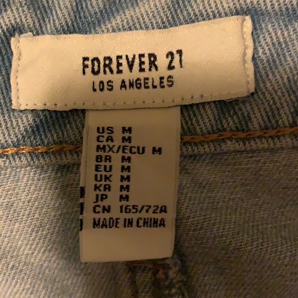 Skirt - Short Light Denim - Picture 11 of 12